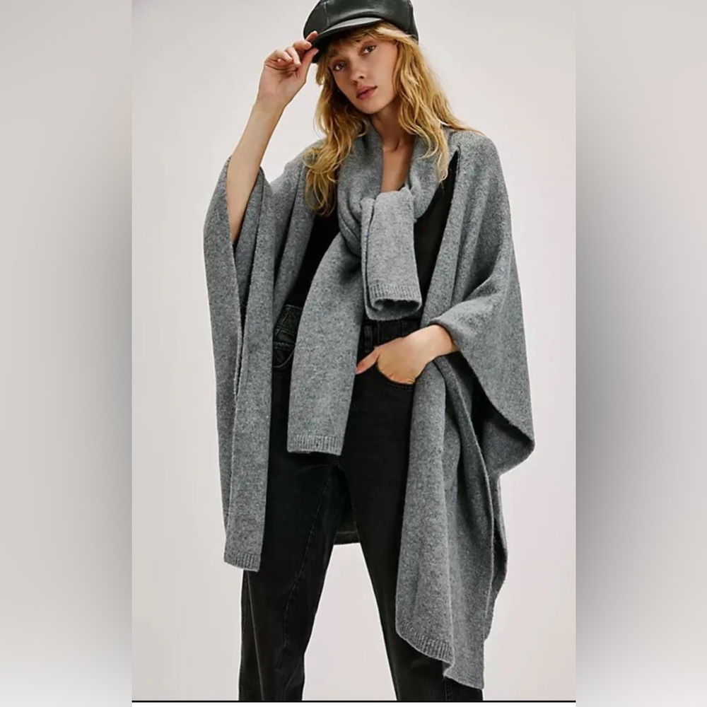 28-Free People Ellie Scarf Wrap Kimono
